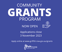 Griffith City Council Community Grants Program Now Open