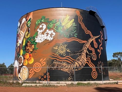 Griffith’s Newest Mural Showcases Local Culture And Heritage With Input From Aboriginal Elders