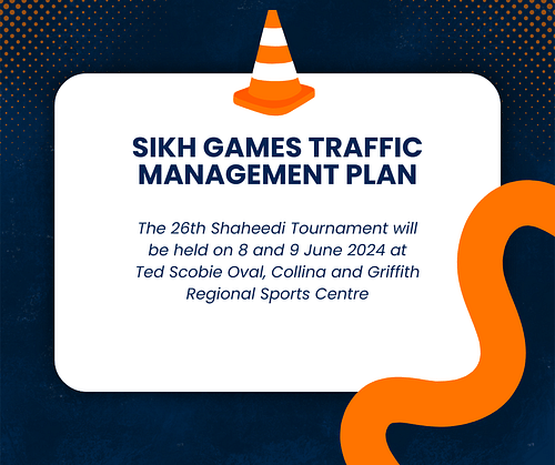 Sikh Games 2024 - Traffic Management Plan