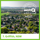 Griffith Named In Wotif’s Top Ten Aussie Town Of The Year Awards