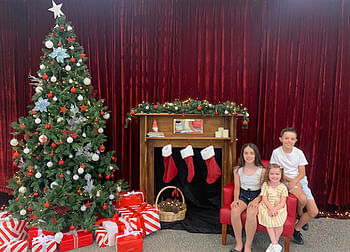 Christmas Photos at the Library